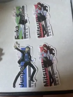ペルソナ3 ステッカー4枚セット