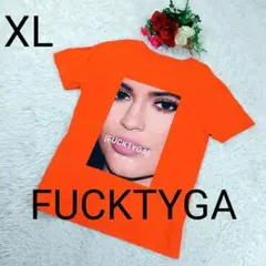 【美品】FUCKTYGA by asler Tシャツ XL 美女バックプリント
