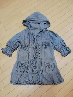 ピンクハウスのフリルオーバーブラウス★黒ギンガム★美品