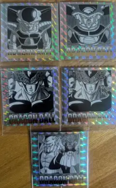 ドラゴンボール 40周年記念 ウエハース シール ５枚セット