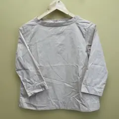 無印良品　七分袖コットントップス S