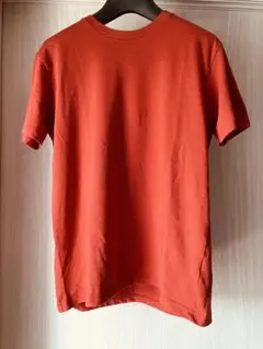 美品　ユニクロ　ドライカラークルーネック　Tシャツ　M テラコッタ