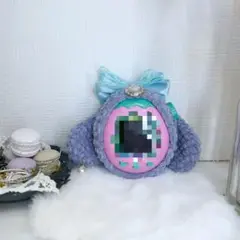 たまごっちパラダイス　カバー　ブルーうさぎちゃん　ピアス付き