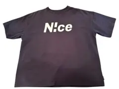 N!ce Tee (NAVY) ロゴ Tシャツ ナイス ショップ