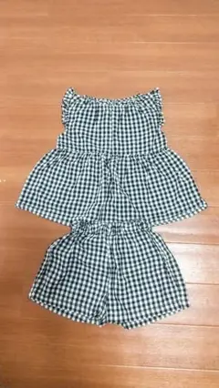 【branshes】ブランシェス ノースリーブ＋パンツセット サイズ120