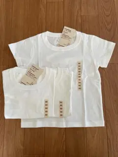 無印良品　綿100％　Tシャツ３枚セット　90 新品未使用タグ付き