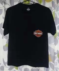【美品】HARLEY-DAVIDSON MUSEUM Tシャツ ポケT サイズS