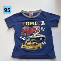 TOMICA 車両プリント Tシャツ　95サイズ