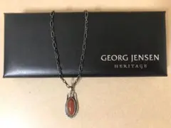 #3 GEORG JENSEN ネックレス カーネリアン2009