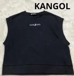 KANGOL KIDS 140cm ベスト ブラック