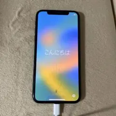iPhone X スペースグレー ひび割れあり