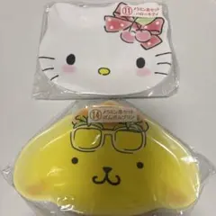 サンリオ　メラニン皿セット　ハローキティ　ポムポムプリン