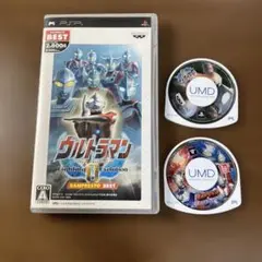 ウルトラマン PSPソフト　2点 Fighting Evolution 0