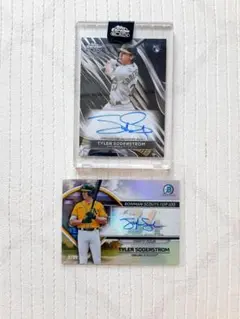 TYLER SODERSTROM topps chrome black 2枚