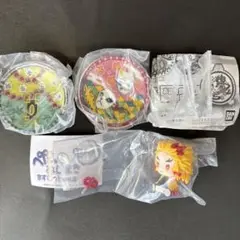 鬼滅の刃/ぺたっとねじまきマスコット vol.2 煉獄杏寿郎、豆皿　2点　セット