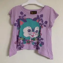 グラグラ　猫ちゃん柄Tシャツ　サイズ100