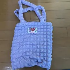 新品未使用　Care Bears トートバック　ケアベア　イオン　ラベンダー色