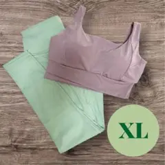 ヨガウェアセット XL 新品未使用