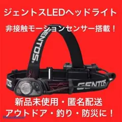 大人気!ジェントスLEDヘッドライト キャンプ 釣り防災 アウトドアGENTOS