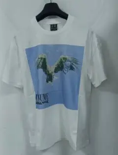 SAINTセントマイケルMサイズ新品ホワイトTシャツ 翼グラフィック