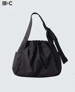 美品 UNIQLO C ソフトパフィーショルダーバッグ ユニセックス