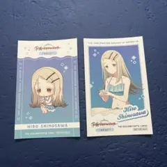 学園アイドルマスター　学マス　スイパラ　コラボ　江ノ島　特典　カード　篠澤広