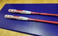 【2本セットでお得】ソフトボールバット3号 カタリストⅡ Ti (ゴム用)