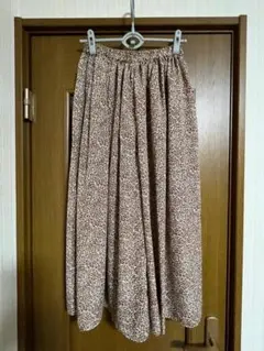 53 le colis　ルコリ　ロング丈ワイドパンツ