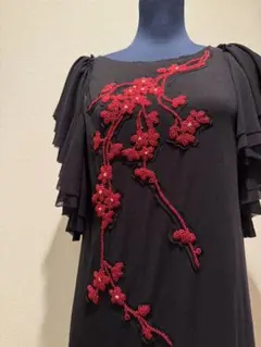 【美品レア】VIVIENNE TAM パワーネット✨ビーズワンピース