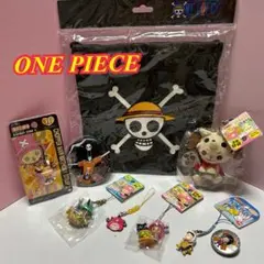 ONE PIECE 根付ストラップ 海賊旗 ご当地 まとめ売りセット