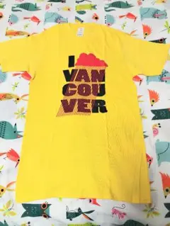 I Love VAN COUVER イエロー Tシャツ S