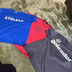 ATHLETA/umbro/goleador160プラTシャツセットゴレアドール