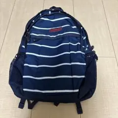 Coleman ネイビー ストライプ リュック
