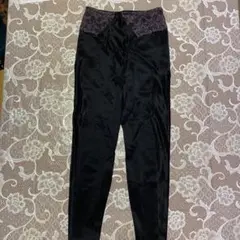 最終お値下げ!DIANA レギンス アクティフランジュ☆ブラックベリー