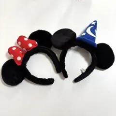 ディズニーリゾート　ミッキー&ミニー　カチューシャ