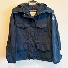 ✨美品✨MONCLER✨LOTUS✨ナイロンパーカー✨ネイビー✨国内正規品 モンクレール MONCLER モンクレール フリル付き LOTUS GIUBBOTTO