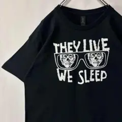 ゼイリブ　ムービーTシャツ　Lサイズ　ブラック　エイリアン　THEY LIVE