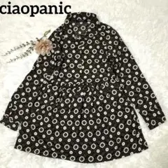 美品❤️ciaopanicチャオパニック花柄チュニックブラウス長袖FREEサイズ