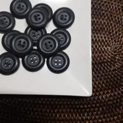 昭和レトロ ヴィンテージ グレー ボタン②