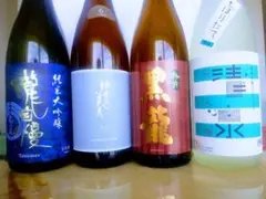 ひろたか様専用 純米大吟含む純吟 1.8L×4本 瀧自慢,ゆきの美人,黒龍等