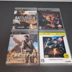 PS3 4本セット　レトロゲーム　動作確認済　マニア　まとめ売り　プレステ3