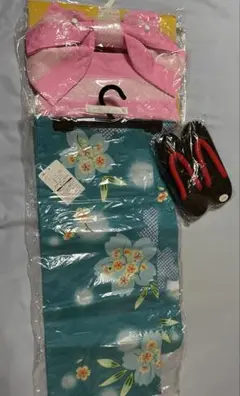 浴衣 3点セット 140cm 新品