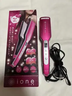 【新品未開封品】TESCOM マイナスイオン ヘアーアイロン ITH530D テスコム マイナスイオン ヘアーアイロン ジュエリーピンク