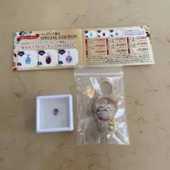 新品☆ベリテ☆アメジストルース☆キーホルダー