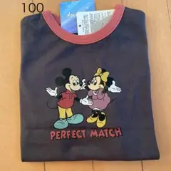 ディズニー futafuta フタフタ ミッキー ミニー ロンT 100