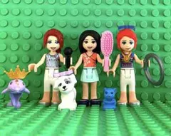 レゴ フィギュアと動物セット
