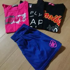 【専用】Tシャツ3枚とスカートのセット