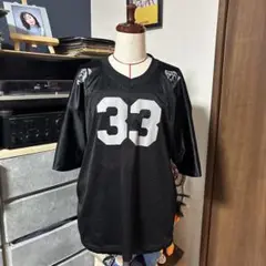 レイダース 33番 シャツ ブラック