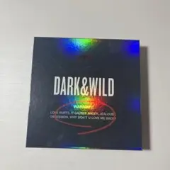 BTS DARK & WILD CD