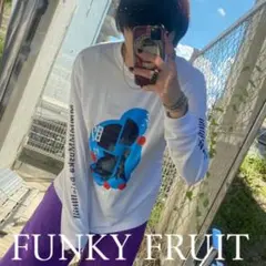 新品‼️FUNKY FRUITファンキーフルーツ　虎視眈々ムスカ昇華長袖Tシャツ